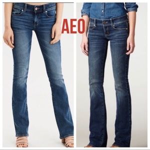 AEO American Eagle Slim Boot Stretch Jeans